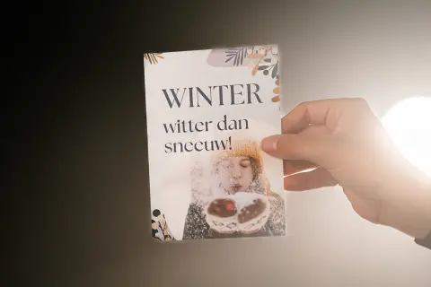 Winter folder Kerstpakket EVGG